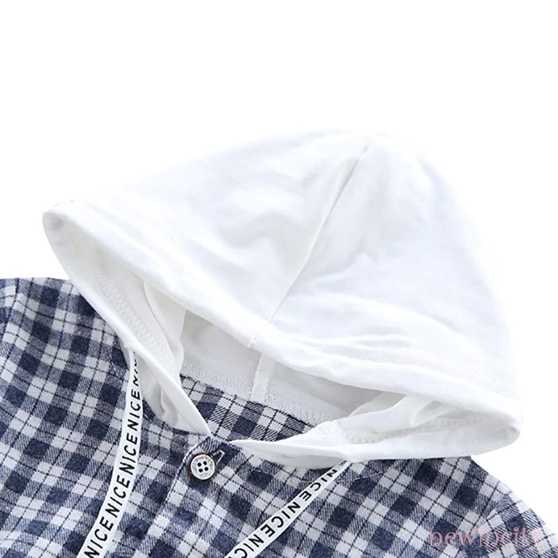 Set quần jeans kèm áo hoodie phong cách Hàn Quốc thời trang cho bé trai