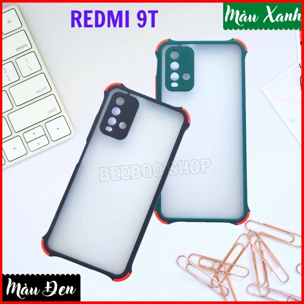 CHỐNG SỐCỐp lưng Bảo vệ Camera Xiaomi Redmi 9/ 9i/ 9A/ 9C/ 9T - Chất liệu Nhám Cao cấp - Chống va đập