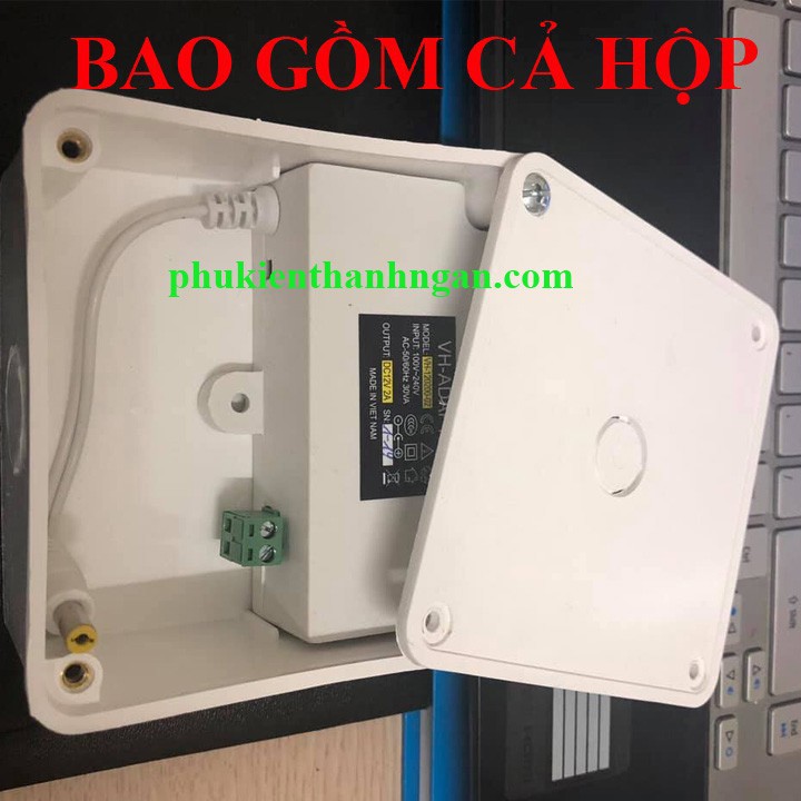 COMBO adapter 12v-2a và hộp nối, nguồn 12v2a , adapter 12v2a , adapter 12v 2a hàng mới