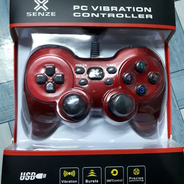 Tay cầm chơi game Senze USB Đỏ