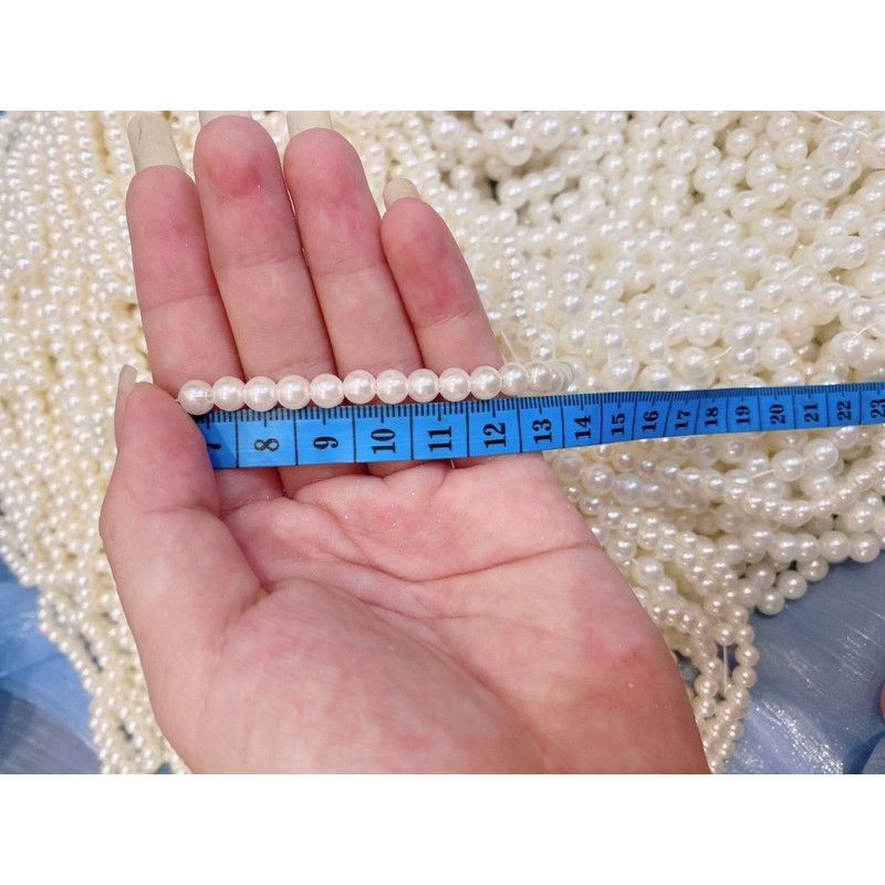 Dây hạt nhựa hình trai làm phụ kiện may vá , trang trí, chụp ảnh