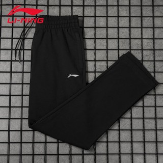 Quần nỉ thể thao Lining quần thể thao chất cotton ấm áp