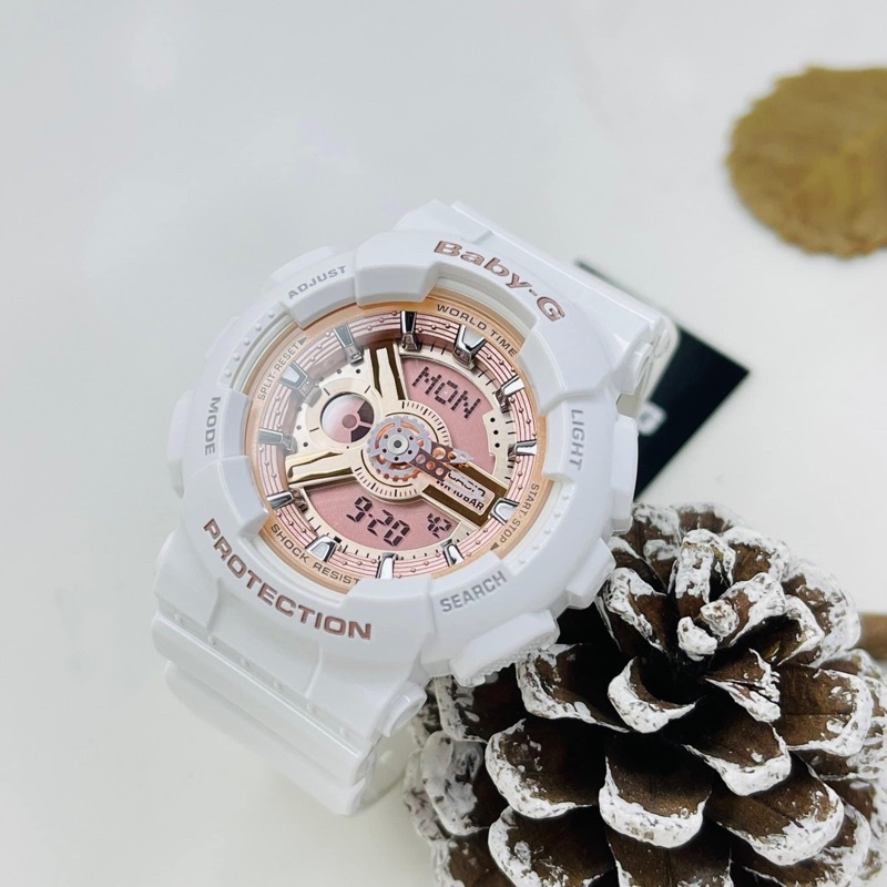 Đồng hồ casio nữ baby G Ba-110-7a1 chính hãng new fullbox