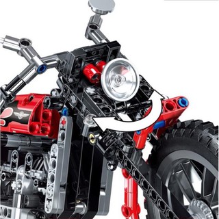 LEGO Xe Máy Phân Khối Lớn Lắp Ráp Harley Davidson QL0142