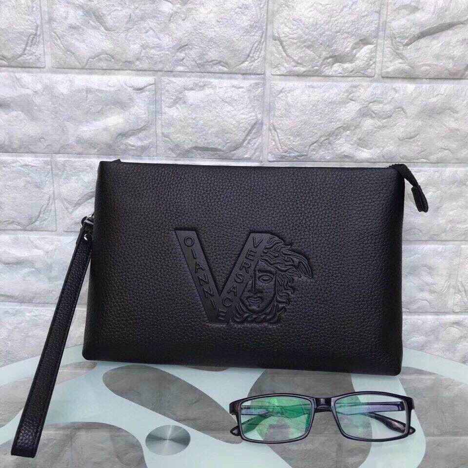 Clutch Cầm Tay Vesace Thời Trang Unisex 🧡🧡🧡 Freeship