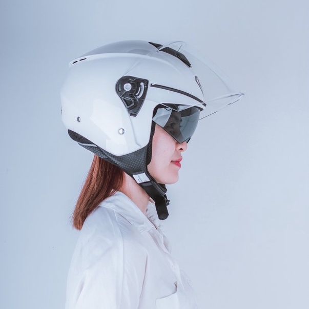 Mũ bảo hiểm 3/4 2 kính YOHE 852 form nhỏ gọn, nhẹ nhàng - BIKER.176 - Mũ bảo hiểm chính hãng Vũng Tàu