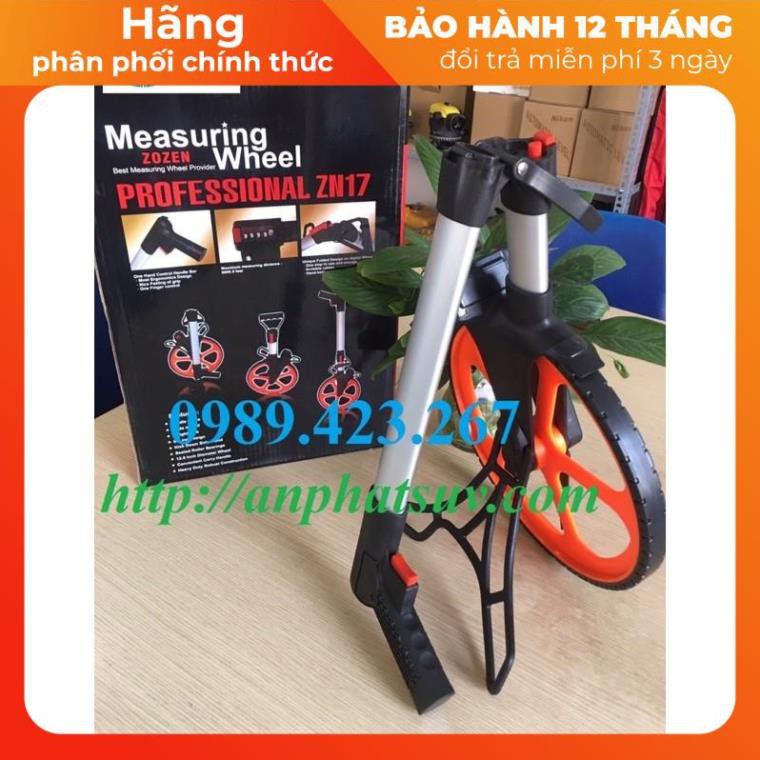 [Hàng cao cấp] Thước lăn đường bánh xe đo chiều dài model có phanh