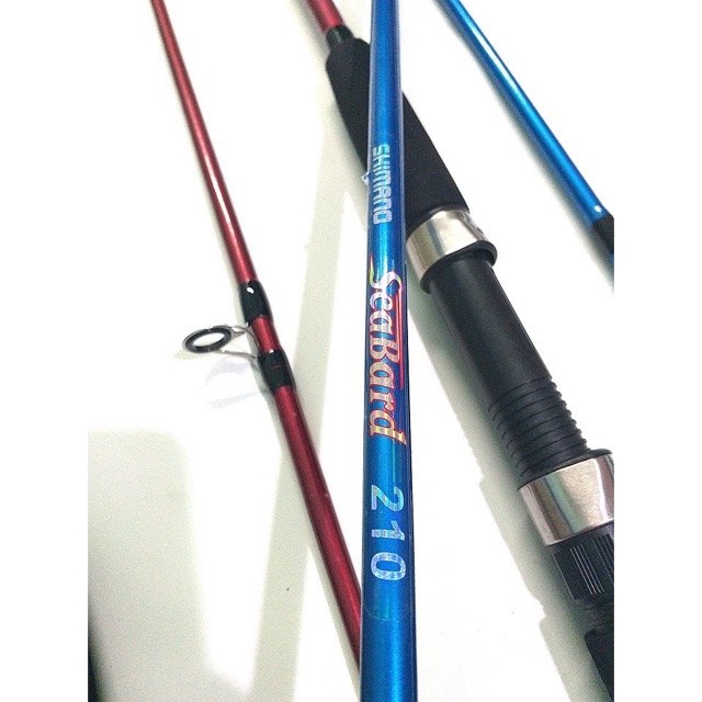 bộ cần câu 2 khúc đặc dài 2m7 + máy LC 7000 cần siêu khoẻ tải cá 10kg bộ y hình hàng y hình