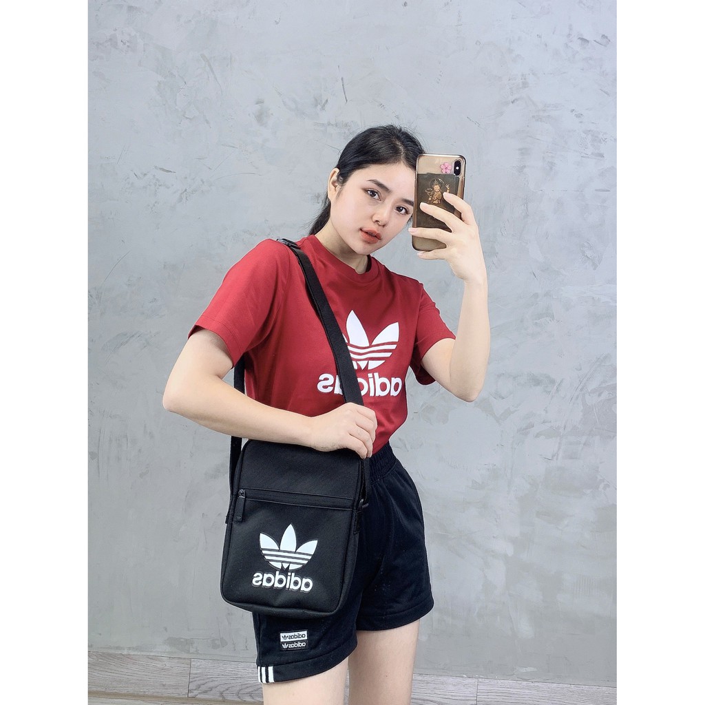 (HÀNG XUẤT XỊN) Túi đeo chéo IPAD B111 ADICOLOR CROSSOVER Made in Thailand full tem tag Kích thước: 26cm x 20.5cm x 6cm
