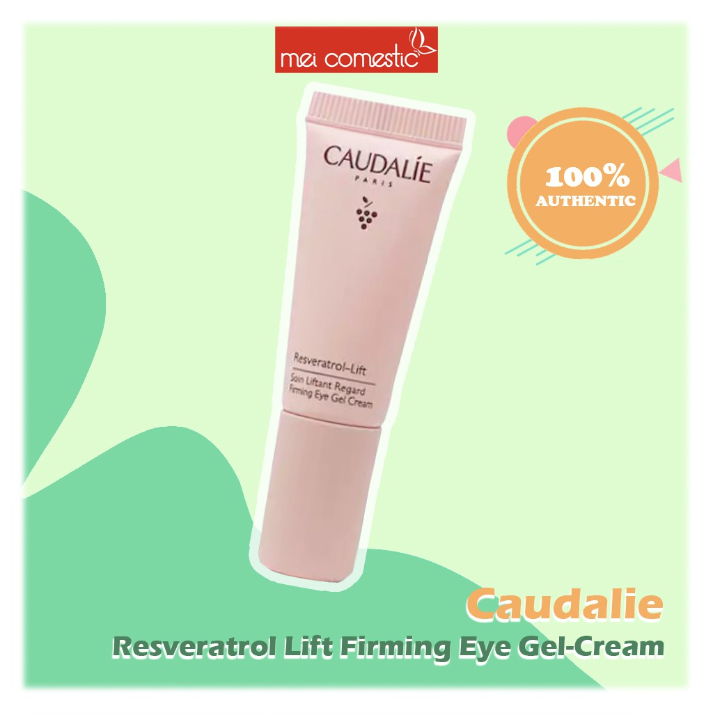 Kem Dưỡng Mắt Caudalie Resveratrol Lift Firming Eye Gel-Cream 5ml