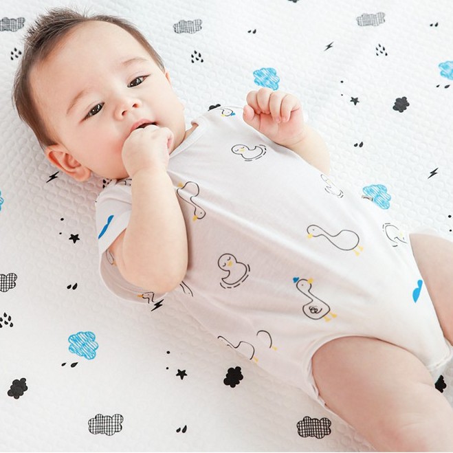 Bodysuit sợi tre [Mom's Nature - Hàn Quốc] (60% sợi tre & 40% cotton) cho bé