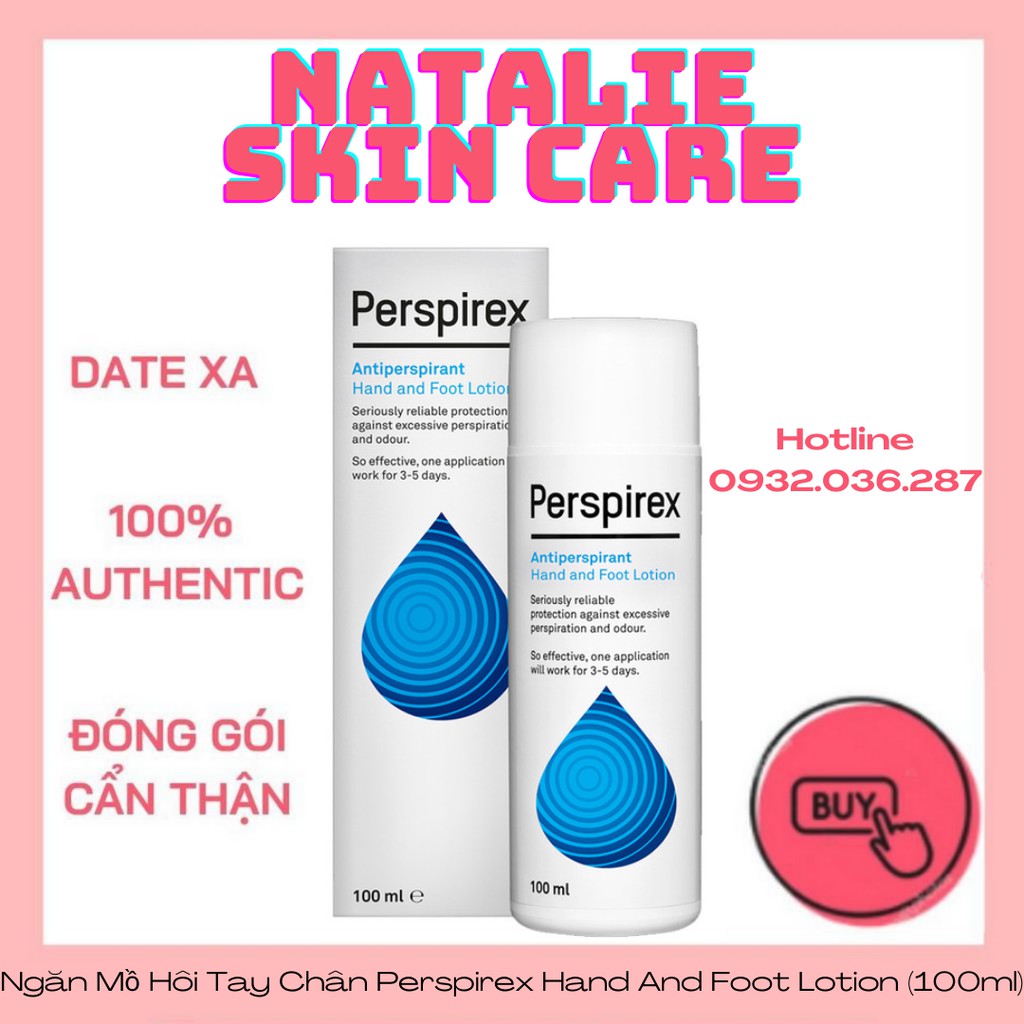 Dung Dịch Ngăn Mồ Hôi Tay Chân Perspirex Hand And Foot Lotion (100ml)