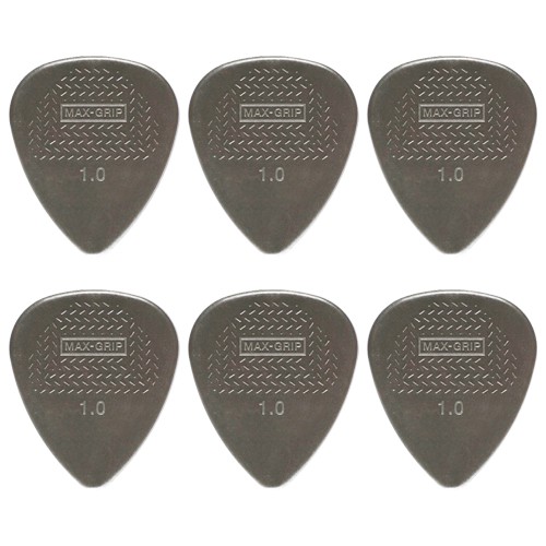 USA Dunlop 6 Nylon MaxGrip 1.0mm - Phím đàn Guitar - Pick - Picks (móng gảy)