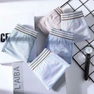 (XẢ LỖ )Set 4 chiếc quần boxer nam cotton co dãn 4 chiều