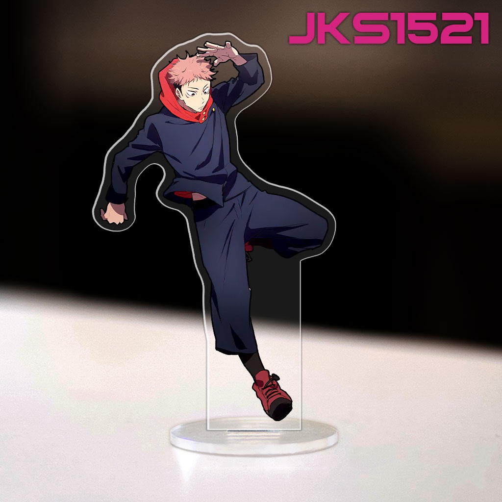 Mô hình đứng Standee bằng arcrylic Jujutsu Kaisen Nhân vật anime manga decor góc học tập trang trí bàn làm việc cao 15cm