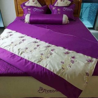 Set satin xoa