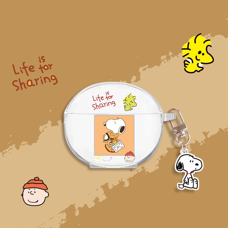 Vỏ Bảo Vệ Hộp Sạc Tai Nghe Edifier Q2 Mềm Trong Suốt Họa Tiết Hoạt Hình Pikachu &amp; Thỏ Tím Dễ Thương