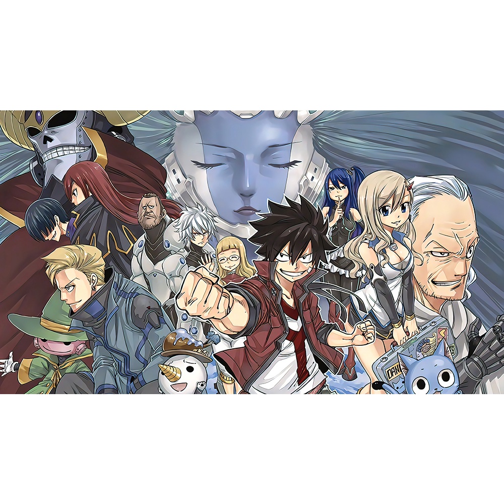 Poster A3 dán tường Anime, decal 30x42 trang trí có keo Edens Zero Wallpapers 1