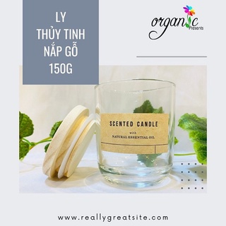 LY THỦY TINH RỖNG ĐỰNG NẾN THƠM