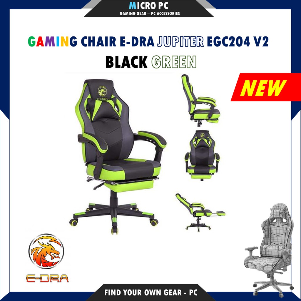 Ghế Gaming🎮FREESHIP🎮 E-DRA JUPITER M EGC204 V2 2021 - Hàng chính hãng BH 12 tháng