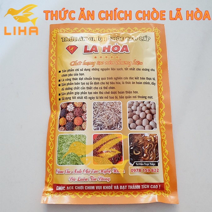 Thức Ăn Chích Chòe Lã Hòa 200gr - Cám Chim Chòe Lã Hòa