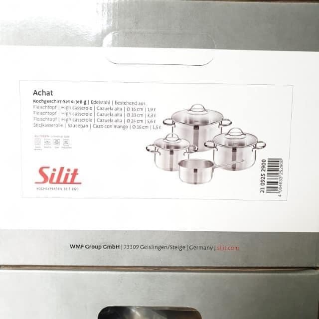 Bộ Nồi Silit Achat 4 Món