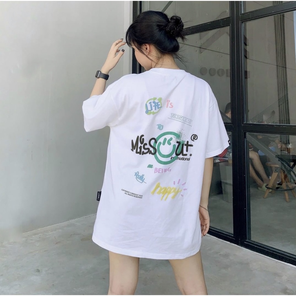 Áo thun Missout Tee Local brand unisex - Áo phông nam nữ tay lỡ, form rộng wearzone