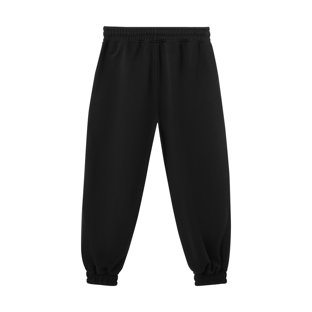 Quần jogger Paradox SPRIGHTLY EMBROIDERY JOGGER PANTS - Đen