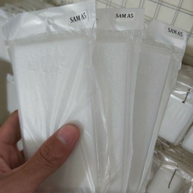 Bộ 3 chiếc ốp lưng silicon samsung A5 2015 trong suốt (tặng kính cường lực cao cấp)