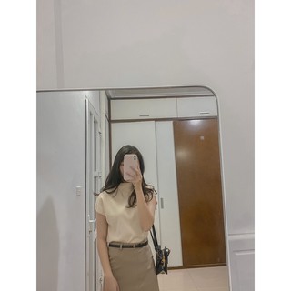 Ảnh thật - áo len cộc tay
