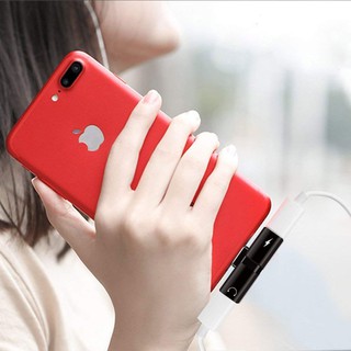 Bộ chia 2 cổng Lightning mini (1 cổng sạc lightning và 1 cổng tai nghe chân lightning)