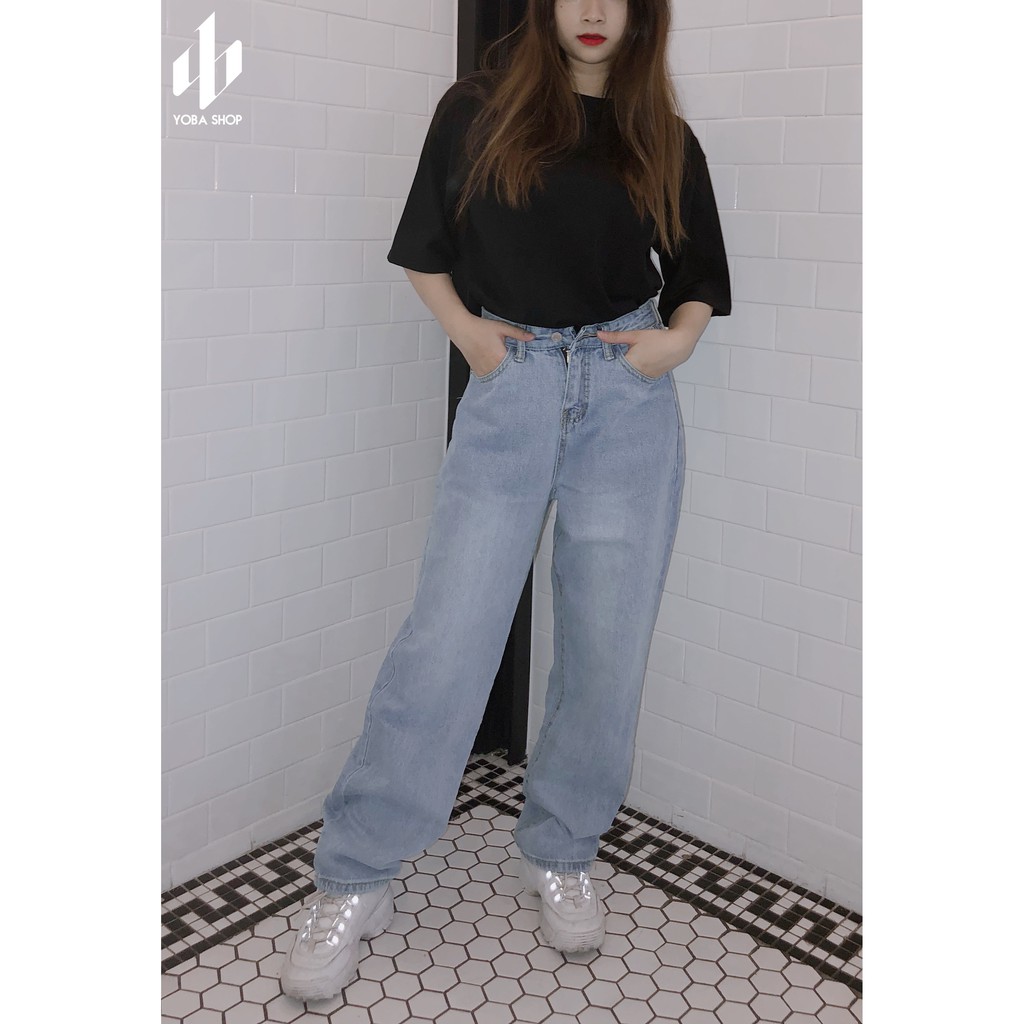 QUẦN JEANS SUÔNG RETRO FORM CHUẨN [ẢNH THẬT 100%]