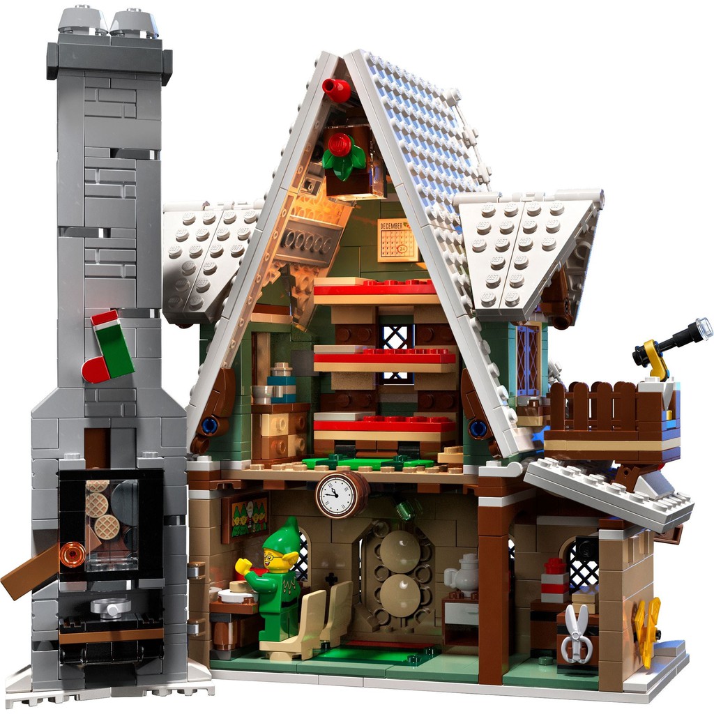 🎄10275 Đồ chơi lắp ráp Iego Creator Expert Winter Village Elf Club House - Câu lạc bộ những chú lùn tinh nghịch