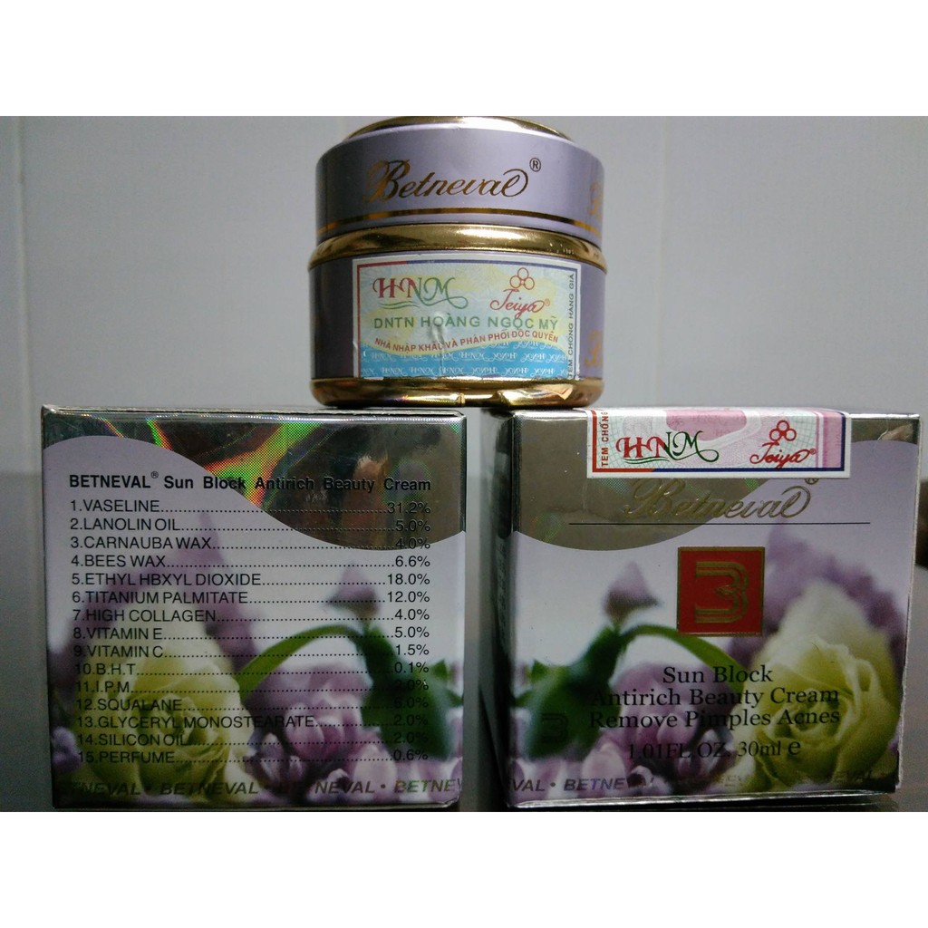 BETNEVAL - KEM DƯỠNG DA NGÀY VÀ ĐÊM 30g