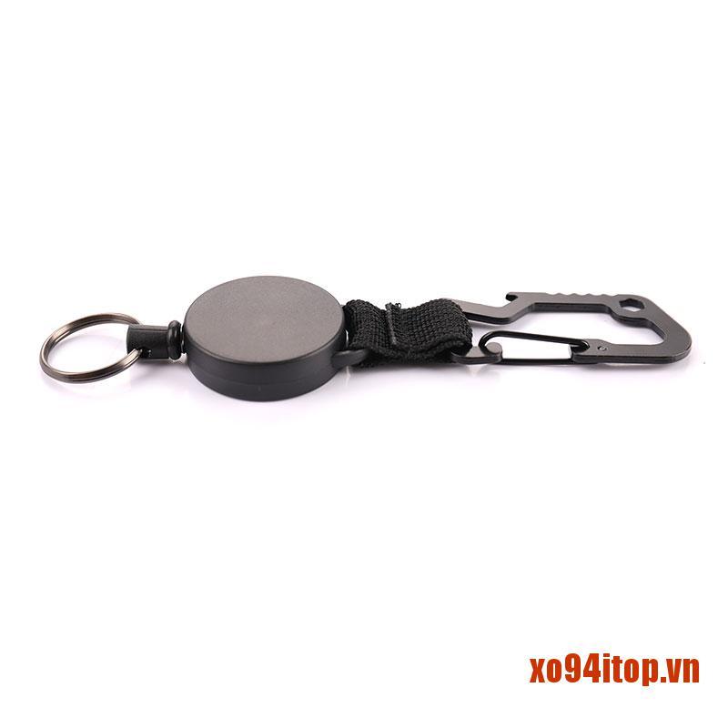 Xotop Móc Khóa Có Thể Thu Gọn Bằng Kim Loại Với Dây Thép Đa Năng