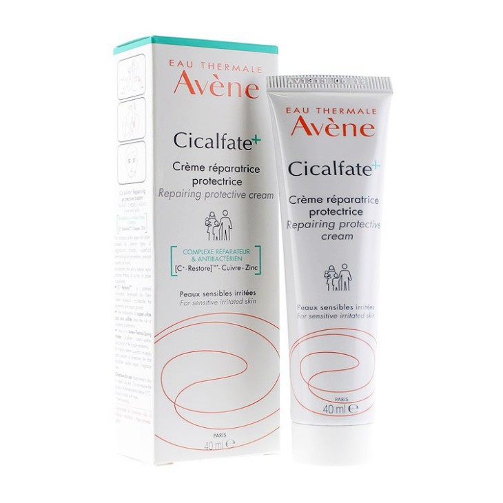 [CHÍNH HÃNG] Kem phục hồi da, lành sẹo, chống nhiễm khuẩn Avene Cicalfate Cream 40ml