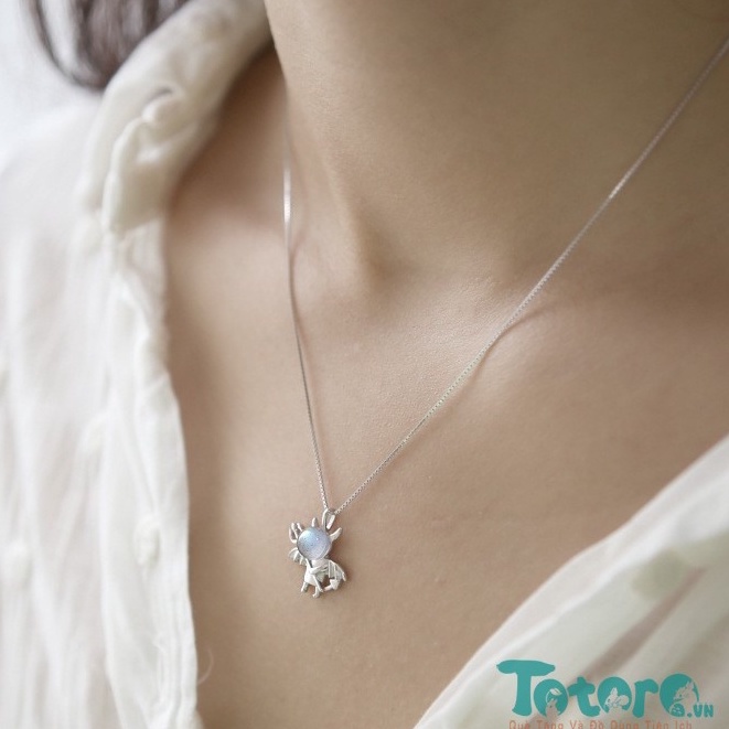 Vòng cổ Bạc 925: Mặt Trăng Khuyết - Nụ Cười Smile - Trăng Sao lúc lắc - Nguyệt Quế lúc lắc - Hoa Cúc Họa Mi