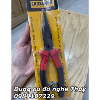 Kìm/kềm mỏ nhọn crossman 8” l200mm