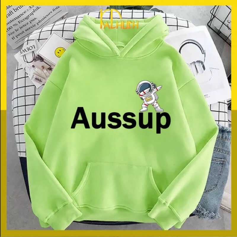 Áo hoodie nam nữ AUSSUP phi hành gia có 12 màu