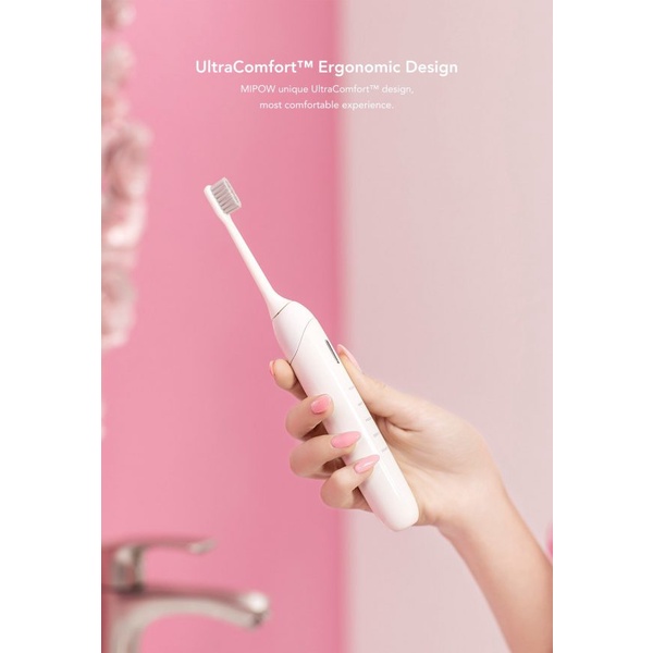 Bàn Chải Điện Mipow Bocali N1 Sonic Toothbrush USA FDA - Hàng Chính Hãng
