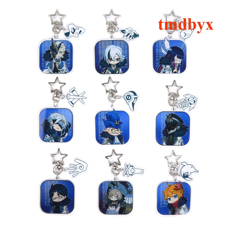 Tmdbyx Móc Khóa Mặt Hình Nhân Vật Hoạt Hình Genshin Va Chạm Shogun Hutao Kaedehara Kazuha Xiao Yoimiya