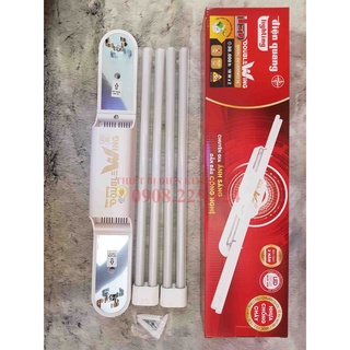 Bộ đèn LED Doublewing Điện Quang LEDDW02 (18Wx2 bóng daylight, bóng thủy tinh, TRẮNG 6500k)