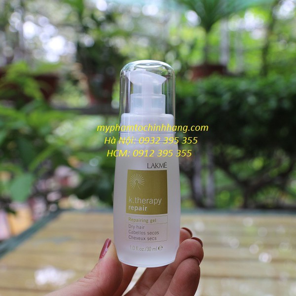 (SALE 40%) TINH DẦU LAKME K.THERAPY PHỤC HỒI TÓC KHÔ 30ML