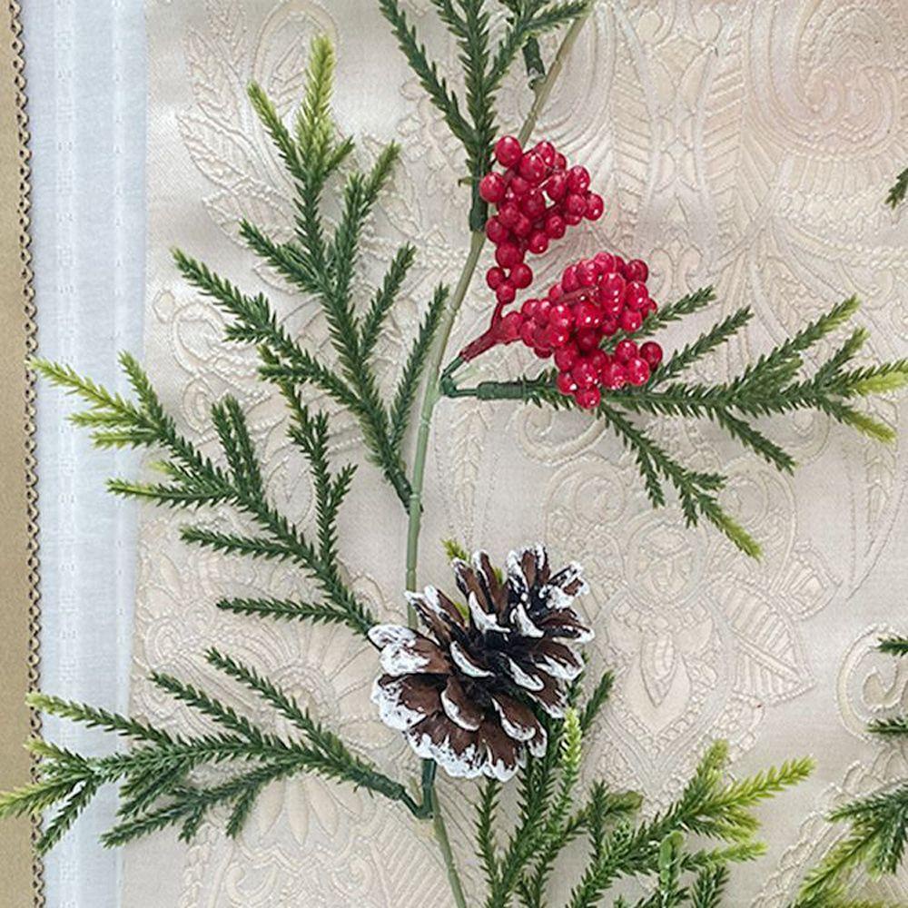 Dây Lá Bạch Đàn Giả Trang Trí Phông Nền Giáng Sinh