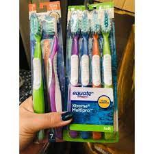 SET 2 BÀN CHẢI EQUATE GIÁ TỐT - LÔNG CHẢI MỀM