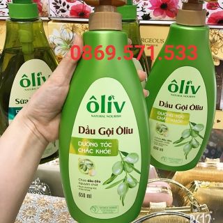 Dầu gội Ôliv dưỡng tóc chắc khỏe 650g