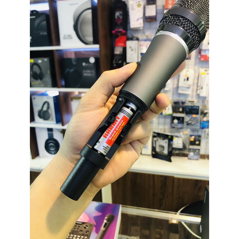 Bộ Sound Card Mic Karaoke Chính Hãng Zansong K18 - Sound Card K18 Kèm 2 Micro Không Dây Có Auto Tune - Chất Hơn Mixer G4