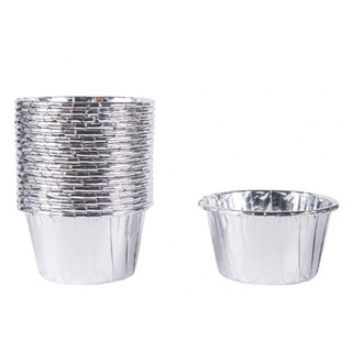 Cốc giấy nhôm 8x6x4 set 20c làm cupcake(DC 75)