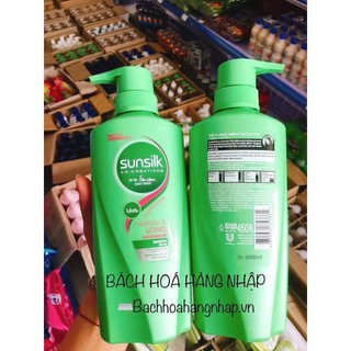 Dầu gội SUNSILK 450ml Thái Lan các màu