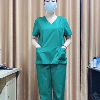 Bộ quần áo phẫu thuật dùng trong phòng mổ, spa...(loại 1)